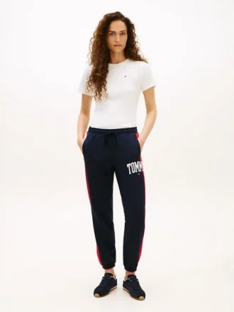 Varsity Tommy Logo Colorblock Sweatpant