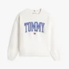 Varsity Tommy Logo Sweatshirt mit Rundhalsausschnitt Varsity Tommy Logo Sweatshirt mit Rundhalsausschnitt