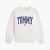 Varsity Tommy Logo Sweatshirt mit Rundhalsausschnitt Varsity Tommy Logo Sweatshirt mit Rundhalsausschnitt