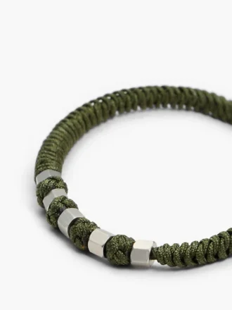 Verstellbares geflochtenes Nylonarmband Verstellbares geflochtenes Nylonarmband