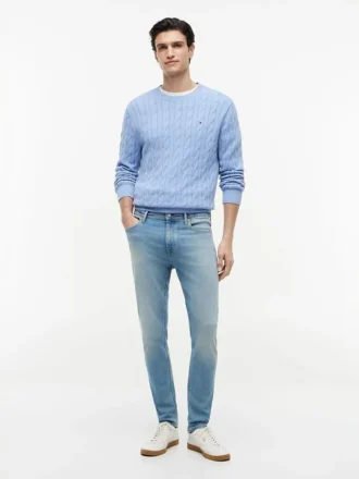 Verwaschene Skinny-Jeans
