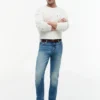 Verwaschene Stretch-Slim-Jeans Verwaschene Stretch-Slim-Jeans
