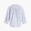 Voile-Hemd mit Rüschenbesatz und Biesen Voile-Hemd mit Rüschenbesatz und Biesen