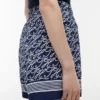 Voile-Shorts mit durchgehendem Schriftzug-Monogramm Voile-Shorts mit durchgehendem Schriftzug-Monogramm