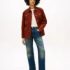 Wasserabweisende Utility-Jacke mit Gürtel Wasserabweisende Utility-Jacke mit Gürtel