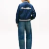 Wasserabweisende Varsity-Bomberjacke Wasserabweisende Varsity-Bomberjacke