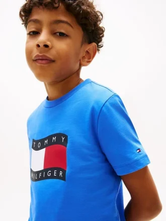 Wavy Flag T-Shirt für Kinder