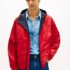 Wendbare, wasserabweisende Kapuzenjacke Wendbare, wasserabweisende Kapuzenjacke