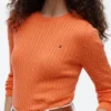 Zopfmuster-Pullover Zopfmuster-Pullover
