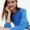 Zopfmuster-Pullover Zopfmuster-Pullover