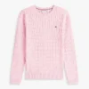 Zopfmuster-Pullover Zopfmuster-Pullover