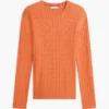 Zopfmuster-Pullover Zopfmuster-Pullover