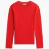 Zopfmuster-Pullover Zopfmuster-Pullover