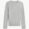 Zopfmuster-Pullover Zopfmuster-Pullover